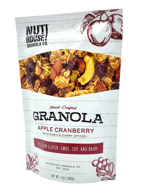 Apple-Cranberry Granola